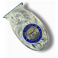 Oval Foldover Custom Money Clip